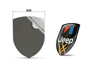 Jeep Etiqueta Impermeable Estilo Alta Gama Profesional